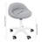 Adjustable Rolling Office Stool-887564617