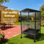84cm Stainless Steel Flight Cage