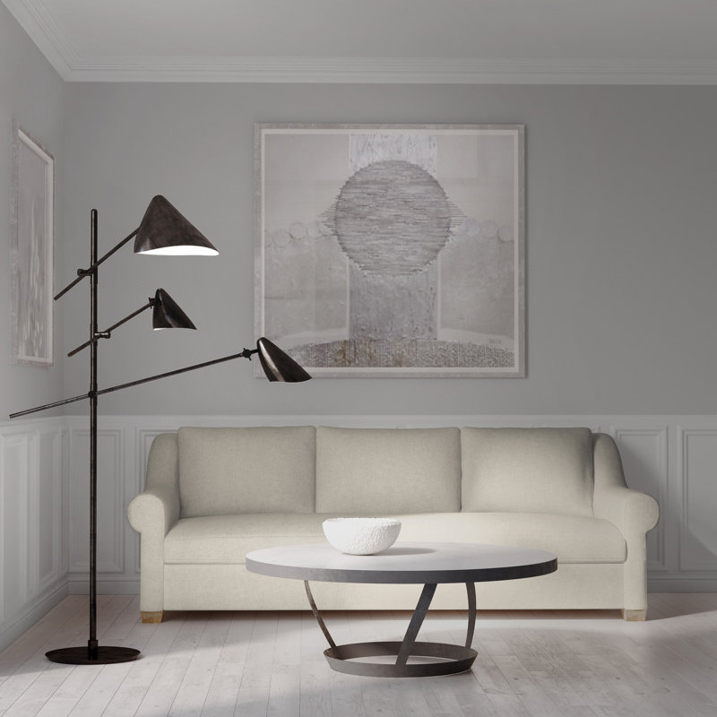 Canapé Thompson, H 32 po x l 108 po x P 41 po, Lin caillou albâtre, Naturel