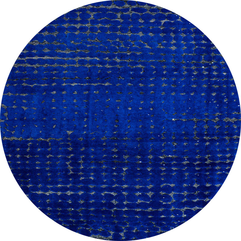 Tapis multicolore Veston, Rond 4 pi
