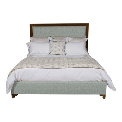 Louise/Lawrence King Upholstered Low Profile Panel Bed