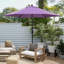 Parasol de marché avec inclinaison et manivelle 7,5 Keiwarren-240370480