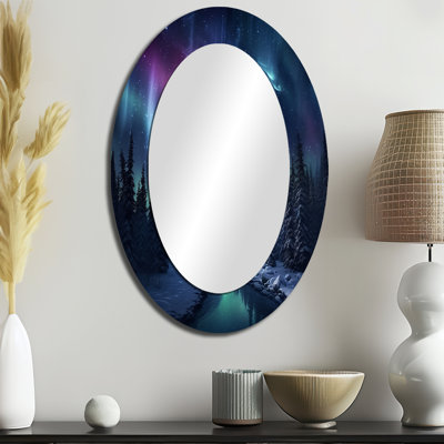 Miroir mural Northern Lights III