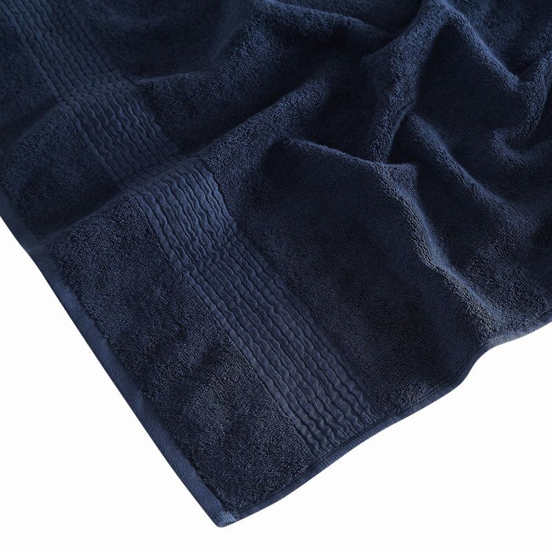  Cotton TENCEL Towel Set, Navy
