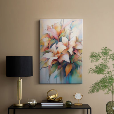 FLORAL Series DLXXVII -Custom Wrapped Gallery Cavas
