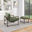 Fauteuil et repose-pieds Sanders-115145136