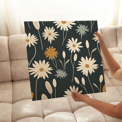 Motif floral de marguerites florales