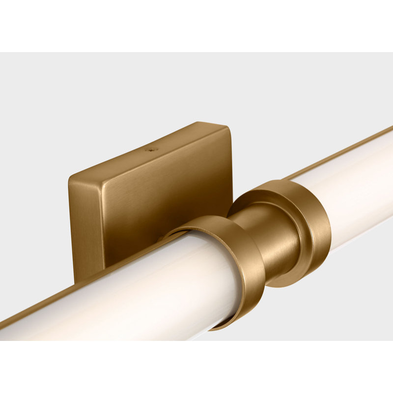 Kiel 48 Bath, Satin Brass