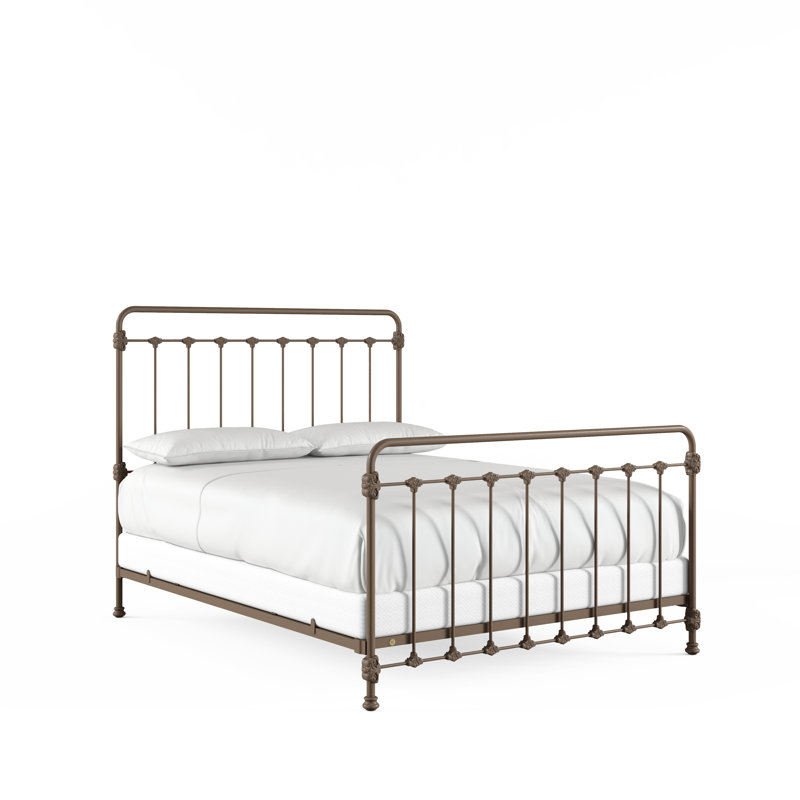 160 Picket Fence Bed | Complete Standard, California King, Bronze