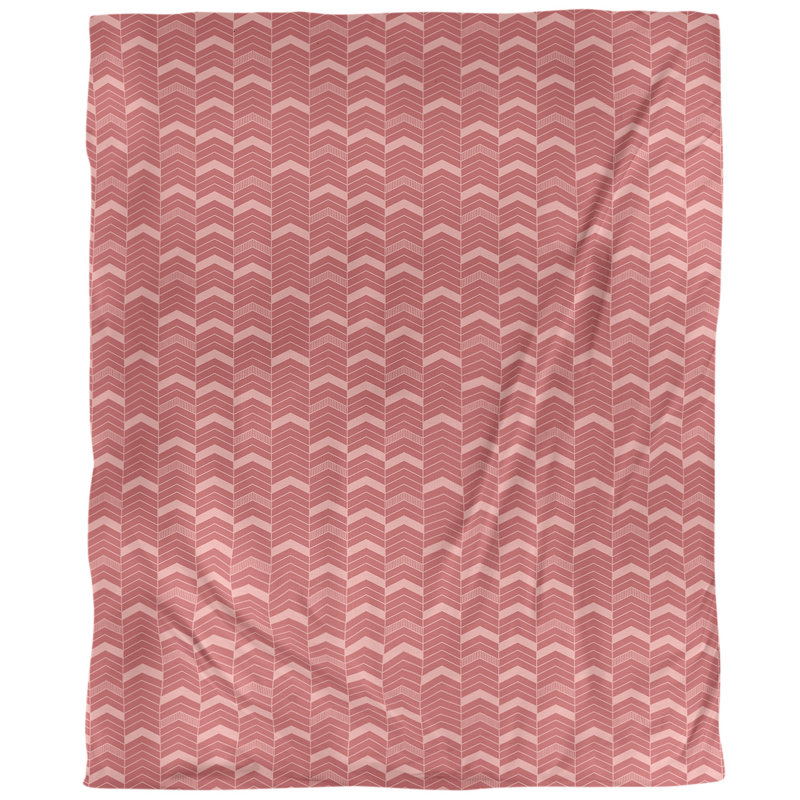 Housse de couette simple Rhonda, Housse de couette pour lit simple, Rouge pâle, Microfibre
