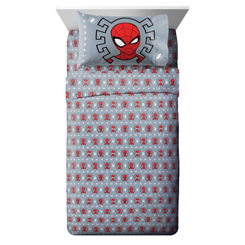 Spiderman Webbed Wonder Reversible Comforter Set