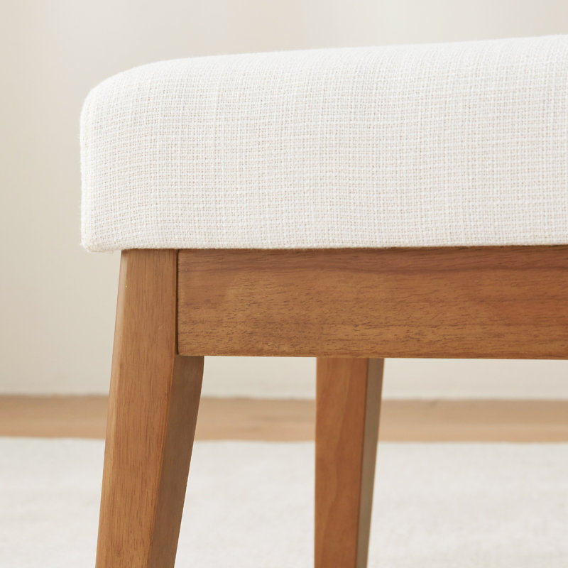  Repose-pieds moderne l 20 po Herrot, Blanc