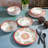 Laurie Gates Melamine Dinnerware Set - Service for 4