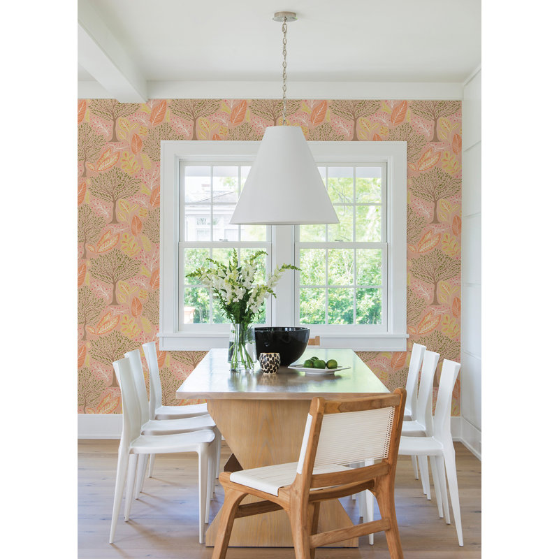 Non-Pasted Floral Wallpaper Roll