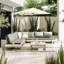 Temmy Solid Wood 7/8 Seater Garden Sofa Set With Coffee Table - Outdoor Patio Lounge Modern Garden-123323677