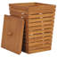 Wood Laundry Bin