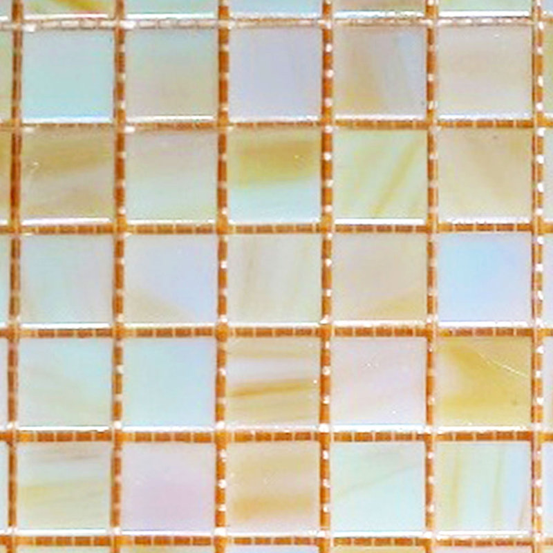 Carrelage mural 0,75 "x 0,75", Beige / pêche