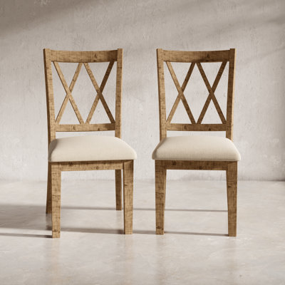 Fahrettin 18'' H Upholstered Pine Side Chair