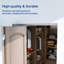 Quincaillerie de porte pliante 36 po, quincaillerie de porte pliante coulissante pour 2 portes (18 po chacune)-118439287