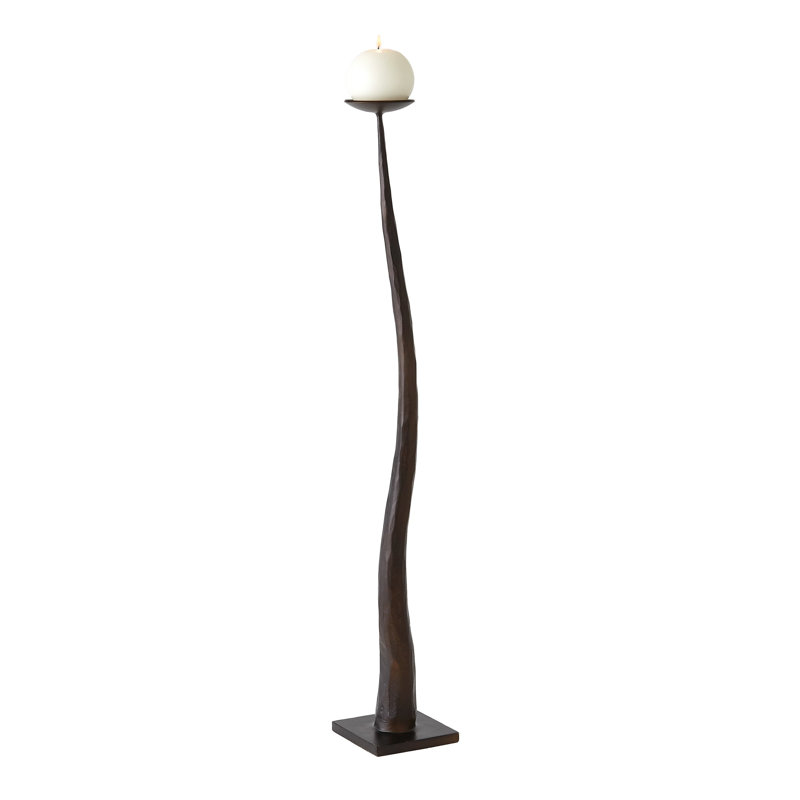 Chiseled Candle Holder-Short, 30" H x 4.5" W x 4.5" D
