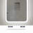 42 Inch Arch LED Front and Backlit Wall Mirror in Silver-1347360996-1347361007