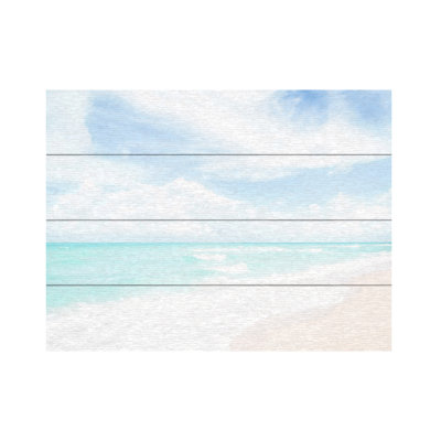 Elena Chukhlebova Hawaiian Beach Wood Slat Art