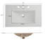 Meuble-lavabo 36 po avec lavabo en céramique-918422879