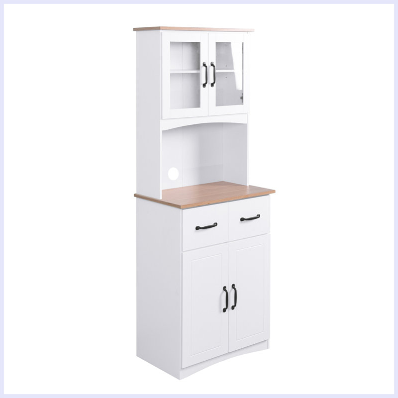 Armoire à micro-ondes avec tiroir de rangement Modern