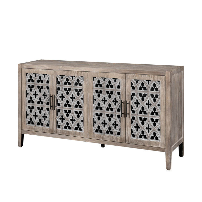 Armoire antique Hollow, Brun antique