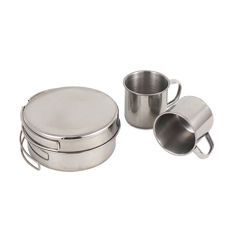8 - Piece Stainless Steel Cookware Set