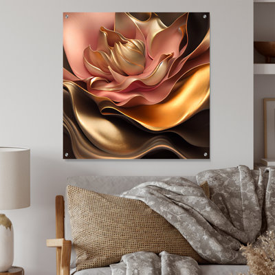 Daventry - Floral Acrylic Wall Art