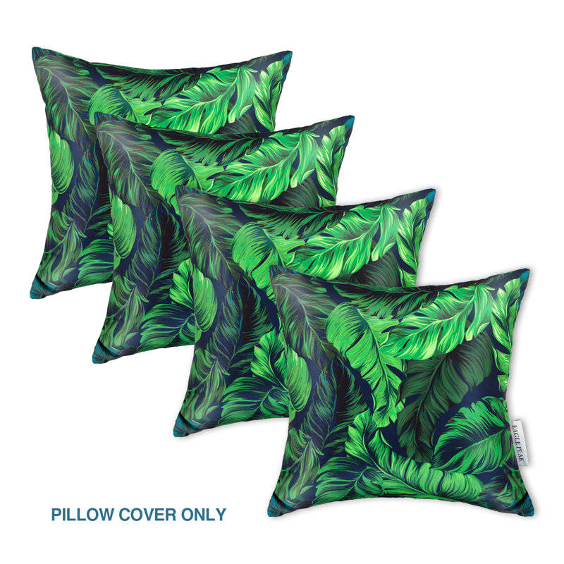 Coussins décoratifs, vert tropical