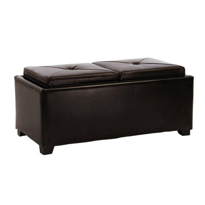 Double Tray Storage, Brown Leather, Depth Degree, Width Threshold, Weight Bottom - To Top Depth, Left Right Width,