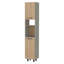 Garde-manger, six tablettes, porte double
