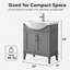 Arlowene 30" Freestanding Single Bathroom Vanity with Ceramic Top-956549735-999969615