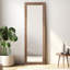Stone Rectangle Floor Mirror