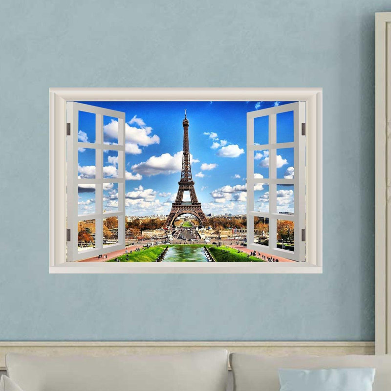 Scenic & Cityscapes Wall Decal, 16" H x 24" W