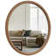 Miroir rond en bois-1852076758