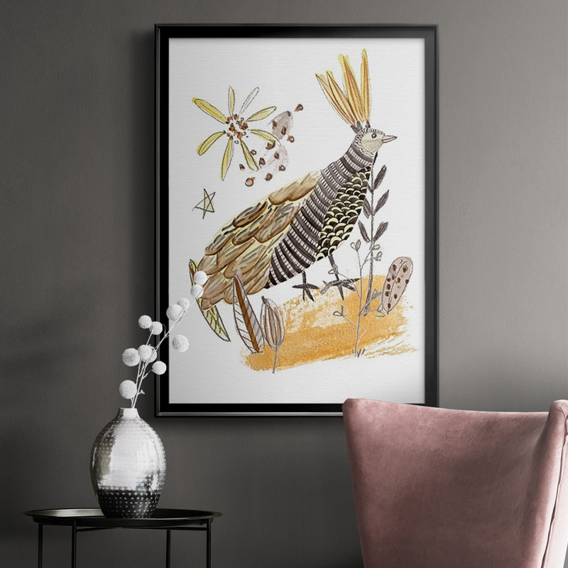 Jardin lumineux au crépuscule III, H 42,5 po x l 30,5 po x P 1 po, Cadre noir