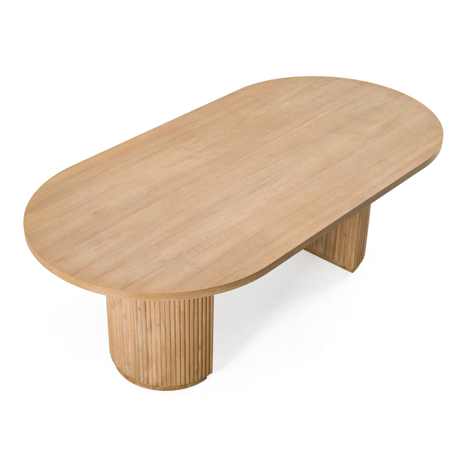Fitzroy 87" Acacia Dining Table, 29.9" H x 86.6'' W x 43.3" D