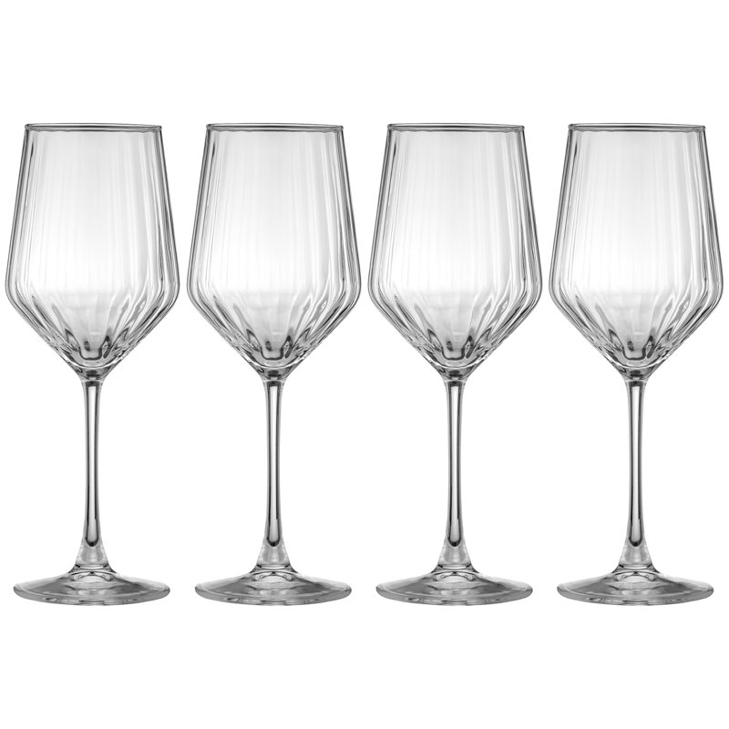 Ravenhead Luxe Wine Glasses, 500ml, Red