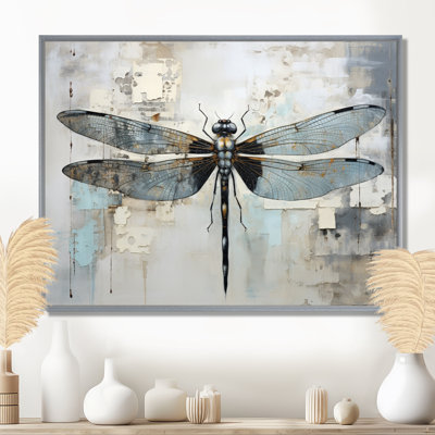 Dragonfly Delight IV - Dragonfly Wall Art