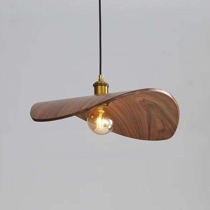 Luminaire suspendu à 1 lumière pour îlot de cuisine Unique, H 7,09 po x l 13,78 po x P 13,78 po