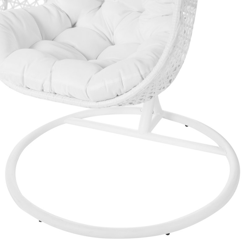 Lucien Steel Hammock Chair Stand, White