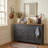 55'' Buffet Cabinet Sideboard With 2 Drawers and Cabinets, Classic Style Sideboard With Adjustable Shelves For Living Room, Kitchen, Dining Room-628978989