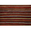 Tapis rayé moderne Gabbeh 3 x 5