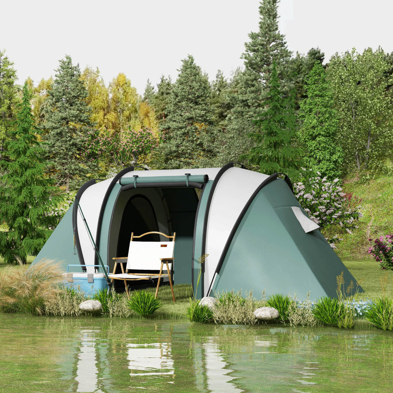 5 Person Tent, Green