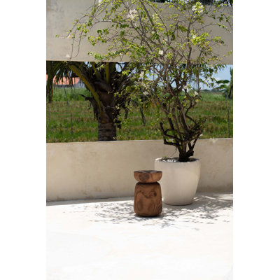 Jaycie Solid Wood Accent Stool