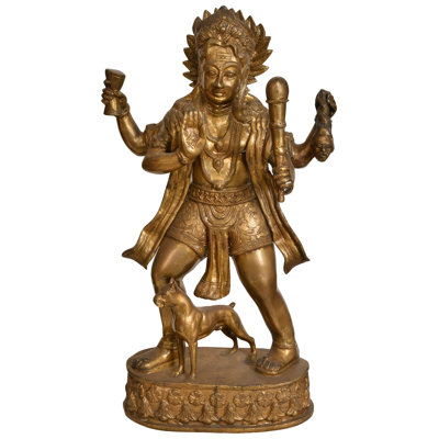 Le seigneur Shiva sous la forme de Bhairava