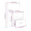 Jaicee Wall-mounted Bedside Cabinet-1884794906-1919148441